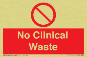 No Clinical Waste